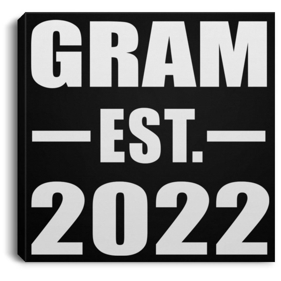 Gram Established EST. 2022 - Canvas Square