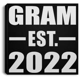 Gram Established EST. 2022 - Canvas Square