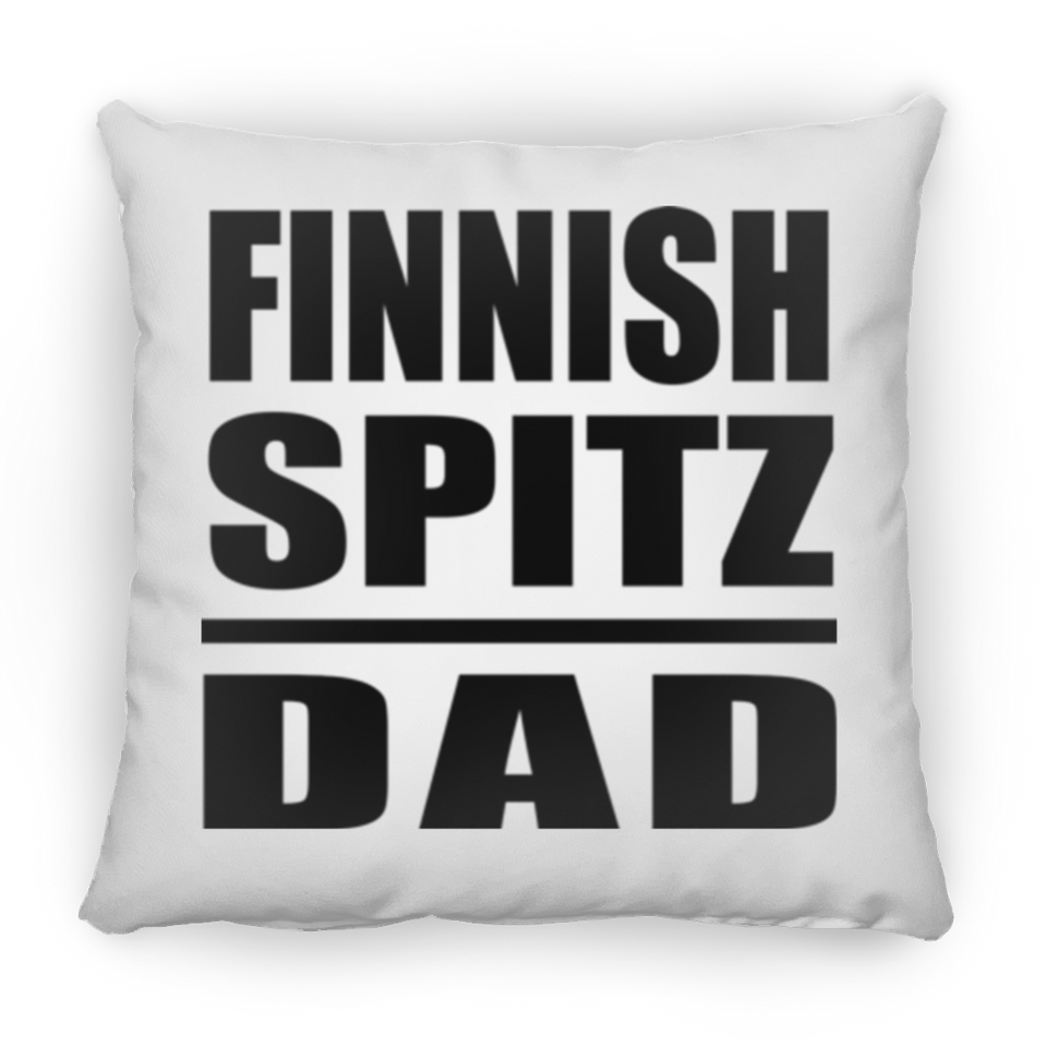 Finnish Spitz Dad - Throw Pillow