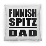 Finnish Spitz Dad - Throw Pillow