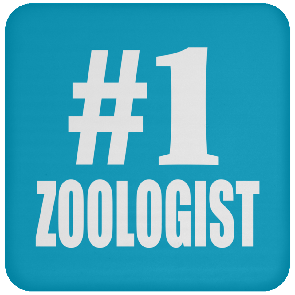 Number One #1 Zoologist - Drink Coaster