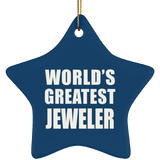 World's Greatest Jeweler - Star Ornament