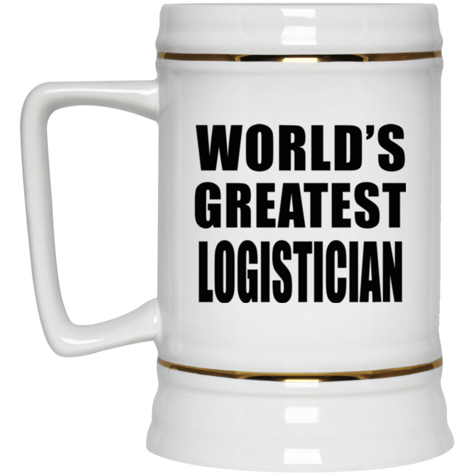 World's Greatest Logistician - Beer Stein