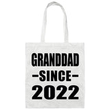 Granddad Since 2022 - Tote Bag White