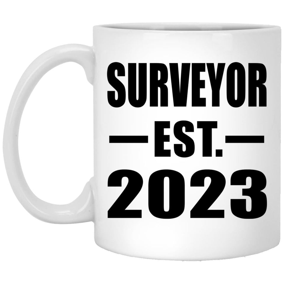 Surveyor Established EST. 2023 - 11oz Coffee Mug
