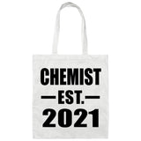 Chemist Established EST. 2021 - Tote Bag White