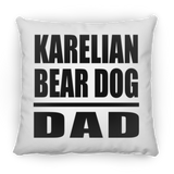 Karelian Bear Dog Dad - Throw Pillow