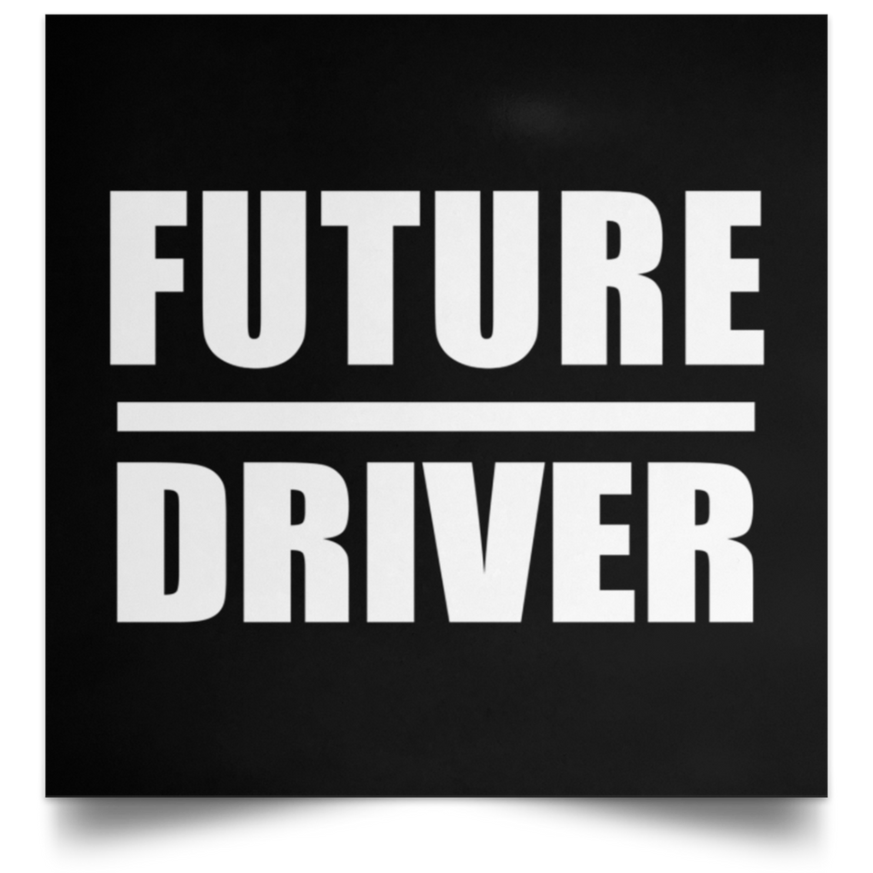 Future Driver - Poster Square