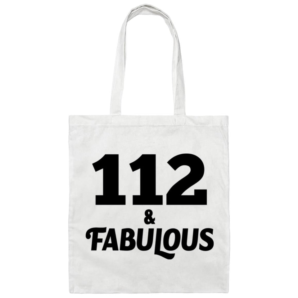 112th Birthday 112 & Fabulous - Tote Bag White