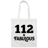 112th Birthday 112 & Fabulous - Tote Bag White