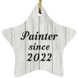 Painter Since 2022 - Star Ornament F