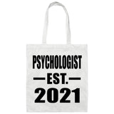 Psychologist Established EST. 2021 - Tote Bag White