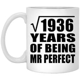 44th Anniversary Square Root of 1936 Years of Mr Perfect - 11oz Coffee Mug