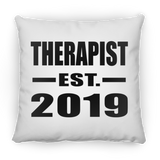 Therapist Established EST. 2019 - Throw Pillow