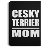 Cesky Terrier Mom - Canvas Portrait