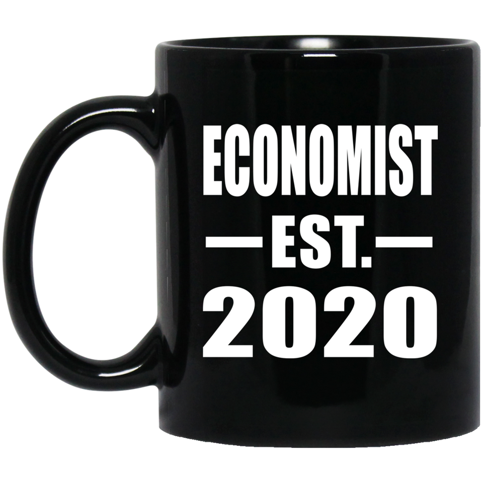 Economist Established EST. 2020 - 11oz Coffee Mug Black