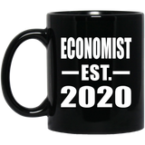 Economist Established EST. 2020 - 11oz Coffee Mug Black