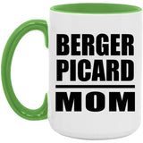 Berger Picard Mom - 15oz Accent Mug Green