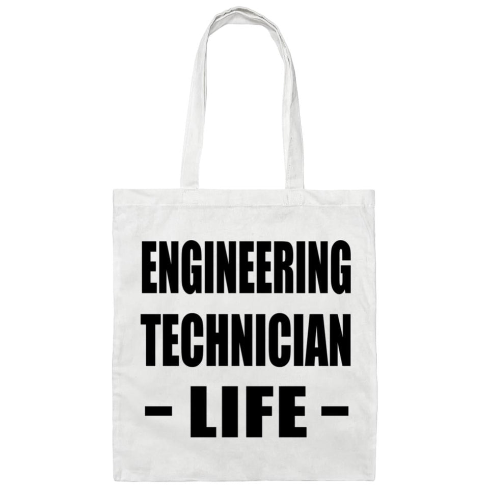 Engineering Technician Life - Tote Bag White