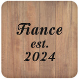 Fiance Established EST. 2024 - Drink Coaster C
