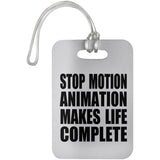 Stop Motion Animation Makes Life Complete - Luggage Bag Tag