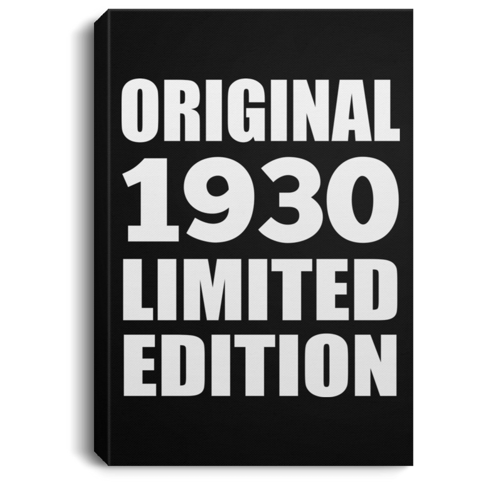 94th Birthday Original 1930 Limited Edition - Canvas Portrait