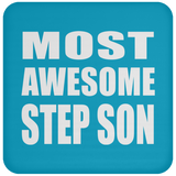 Most Awesome Step Son - Drink Coaster