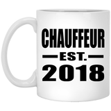 Chauffeur Established EST. 2018 - 11 Oz Coffee Mug
