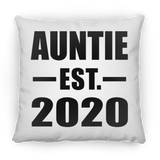 Auntie Established EST. 2020 - Throw Pillow