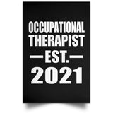 Occupational Therapist Established EST. 2021 - Poster Portrait