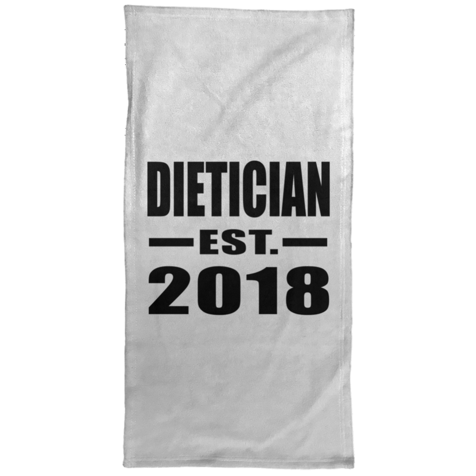 Dietician Established EST. 2018 - Hand Towel