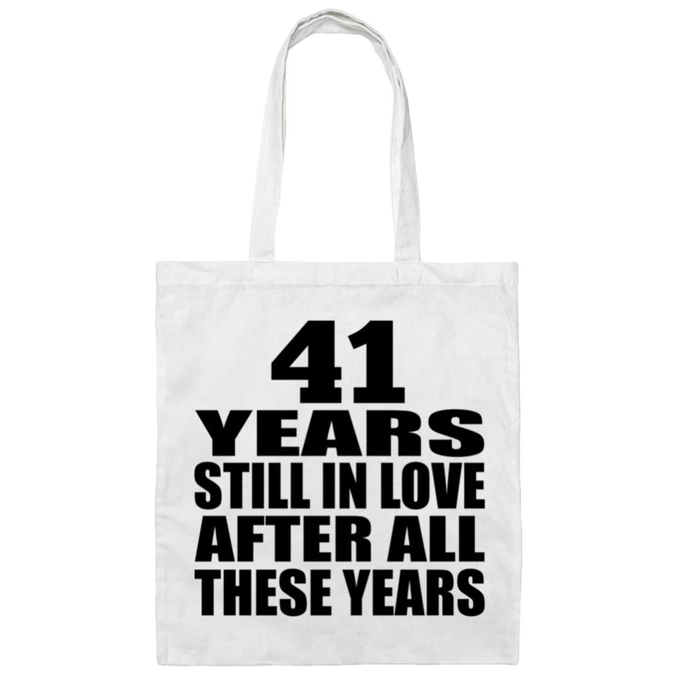 41st Anniversary 41 Years Still In Love After Years - Tote Bag White