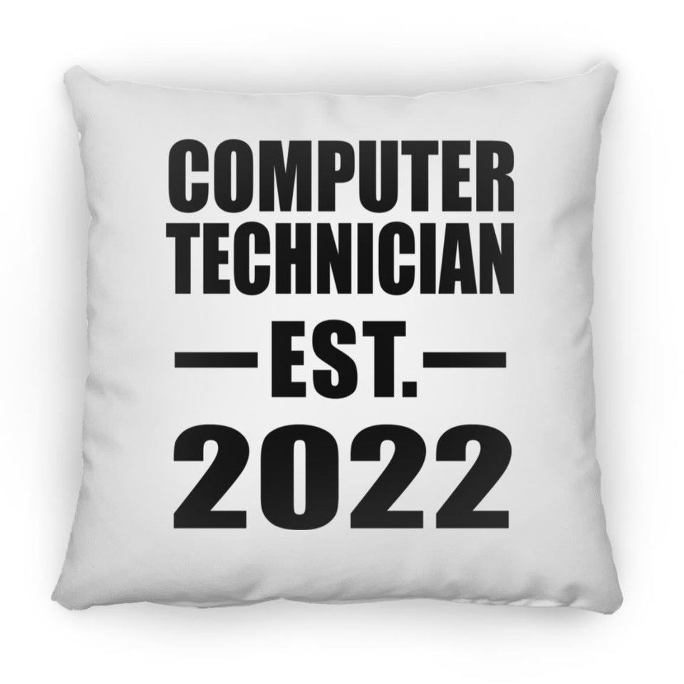 Computer Technician Established EST. 2022 - Throw Pillow