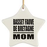 Basset Fauve De Bretagne Mom - Star Ornament