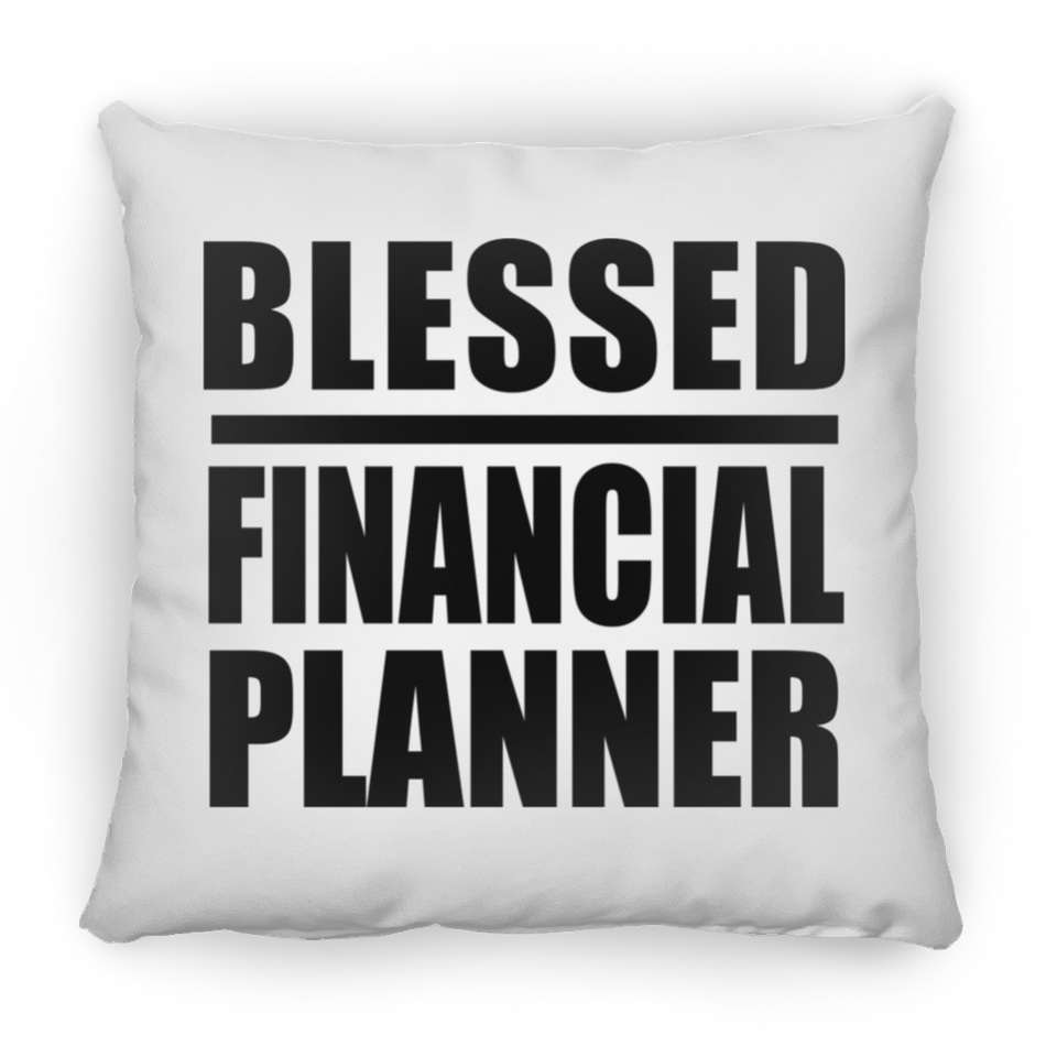 Blessed Financial Planner - Throw Pillow