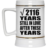 46th Anniversary Square Root of 2116 Years Still In Love - Beer Stein