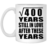20th Anniversary Square Root of 400 Years Still In Love - 11oz Coffee Mug