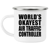 World's Okayest Air Traffic Controller - 12oz Camping Mug
