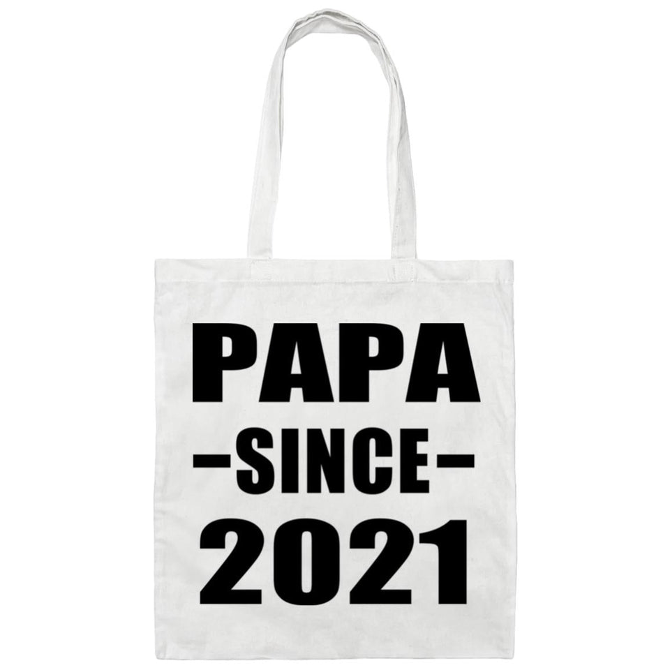 Papa Since 2021 - Tote Bag White
