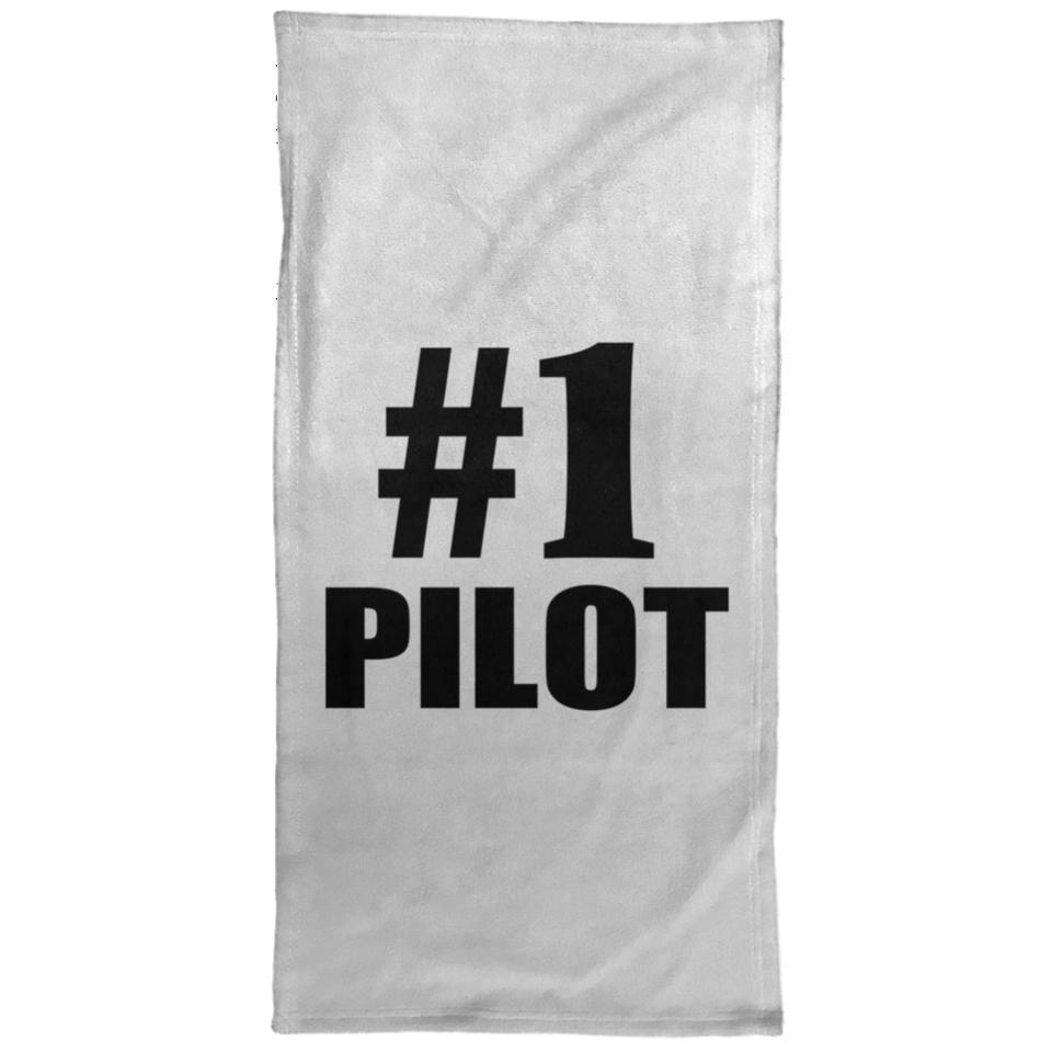 Number One #1 Pilot - Hand Towel