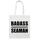 Badass Seaman - Tote Bag White