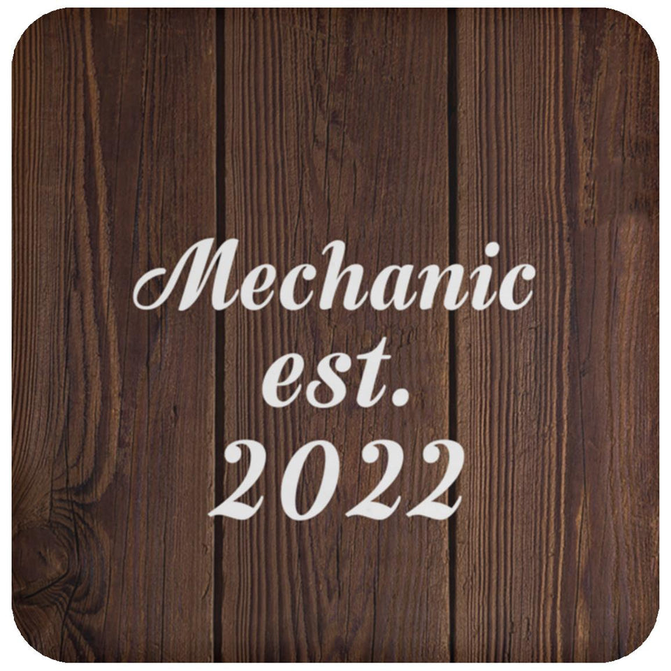 Mechanic Established Est. 2022 - Drink Coaster D