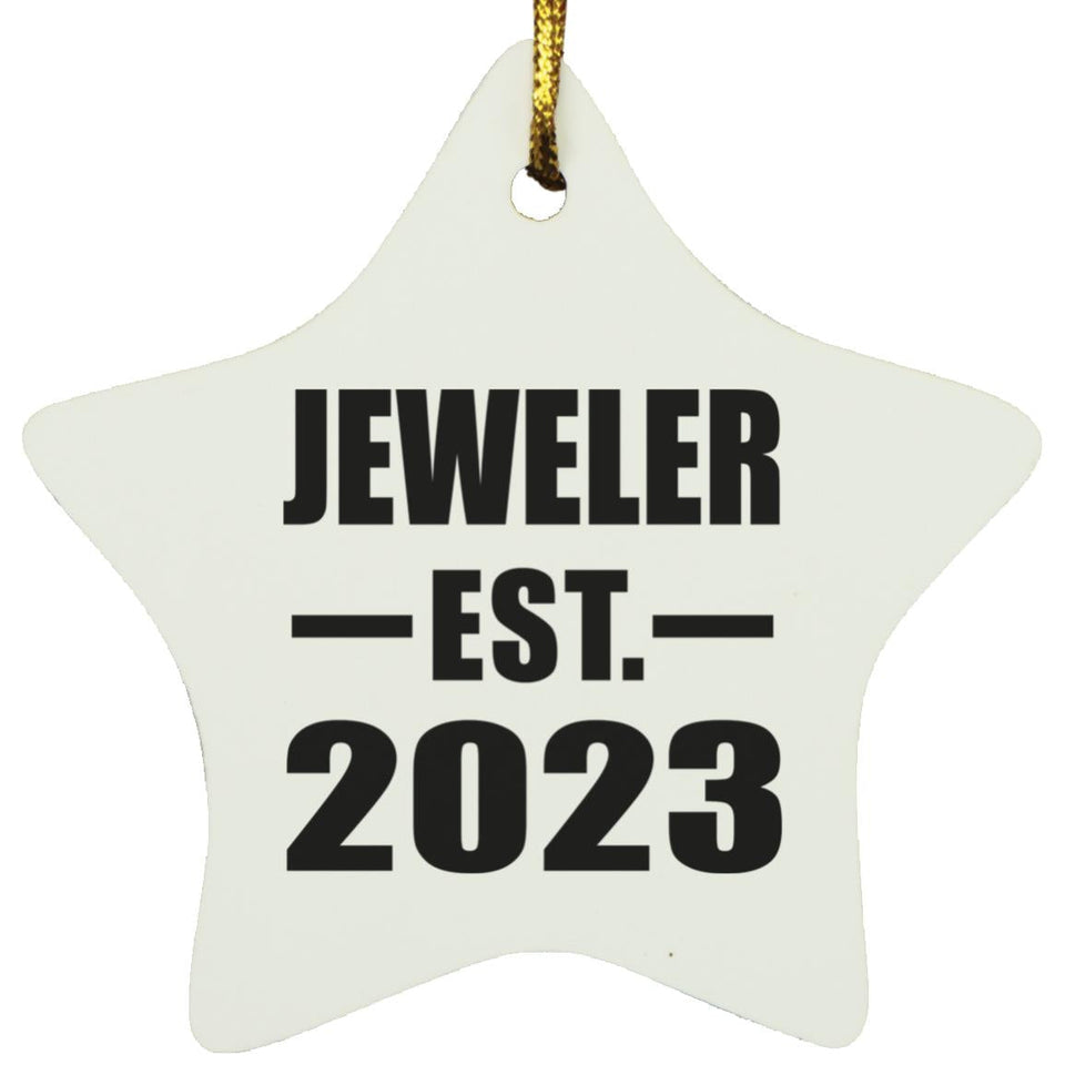 Jeweler Established EST. 2023 - Star Ornament