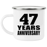 47th Anniversary 47 Years - 12oz Camping Mug