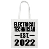 Electrical Technician Established EST. 2022 - Tote Bag White