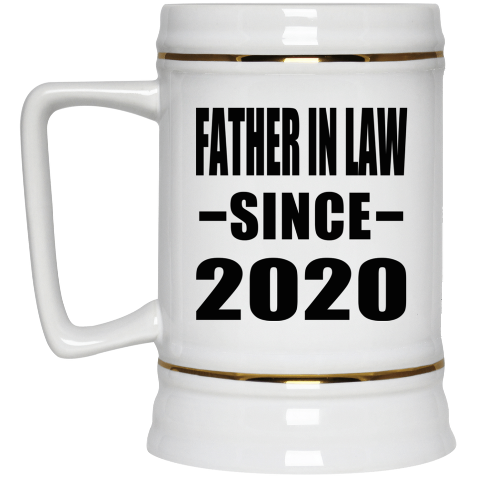Father In Law Since 2020 - Beer Stein