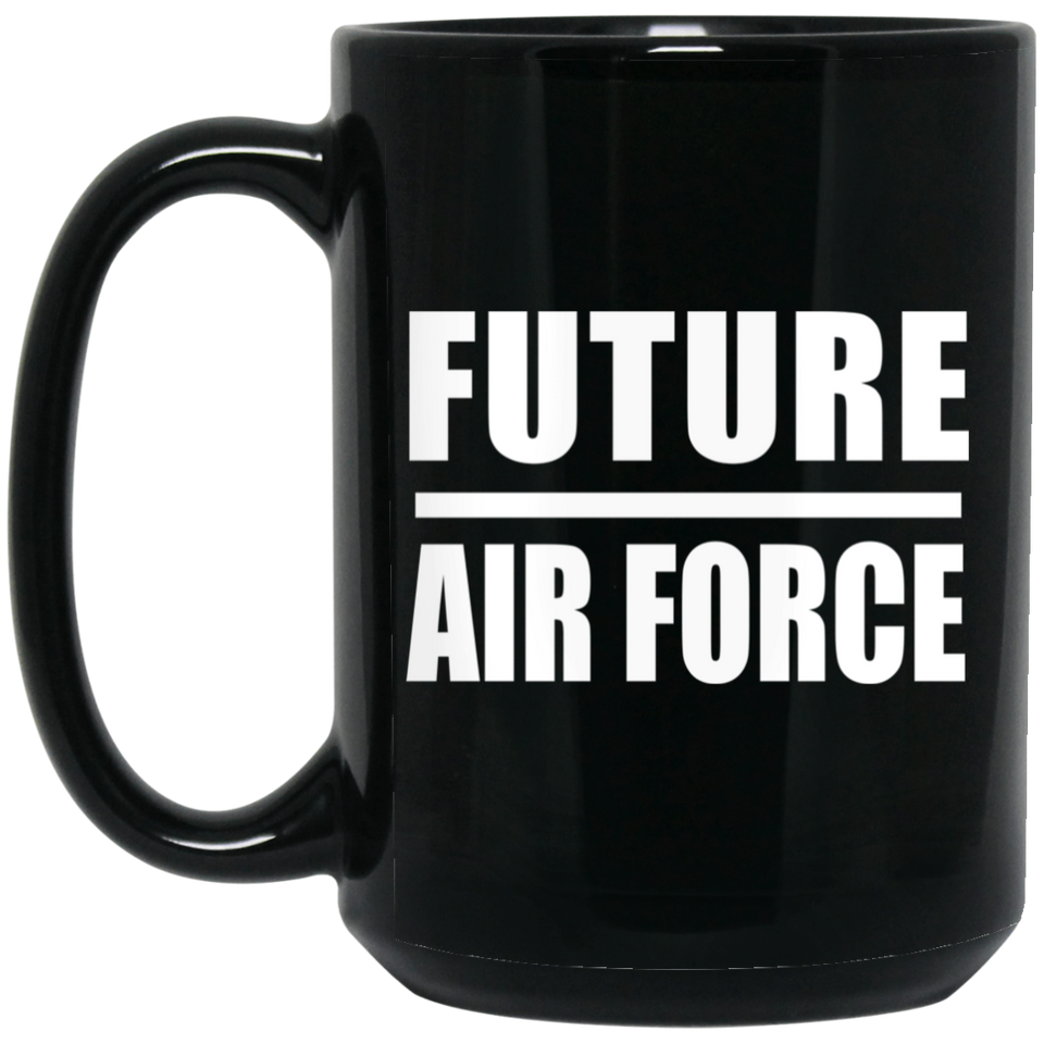 Future Air Force - 15oz Coffee Mug Black
