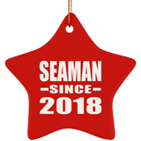 Seaman Since 2018 - Star Ornament