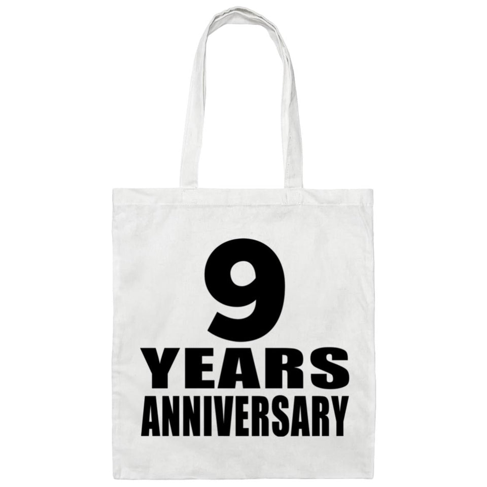 9th Anniversary 9 Years - Tote Bag White