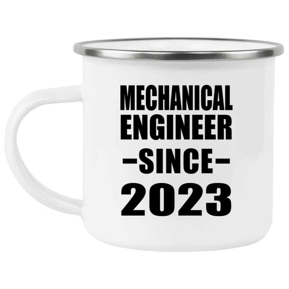 Mechanical Engineer Since 2023 - 12oz Camping Mug